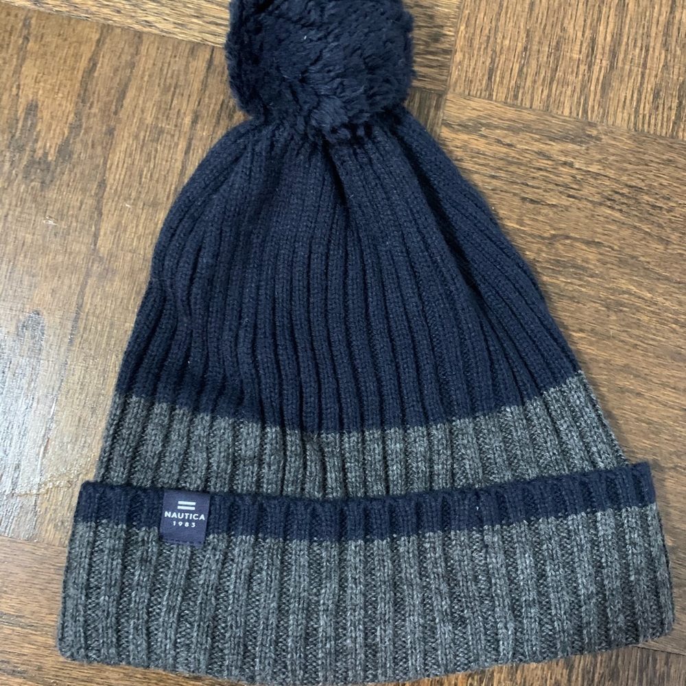NWT NAUTICA blue beanie